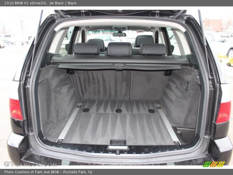 Jet Black / Black 2010 BMW X3 xDrive30i