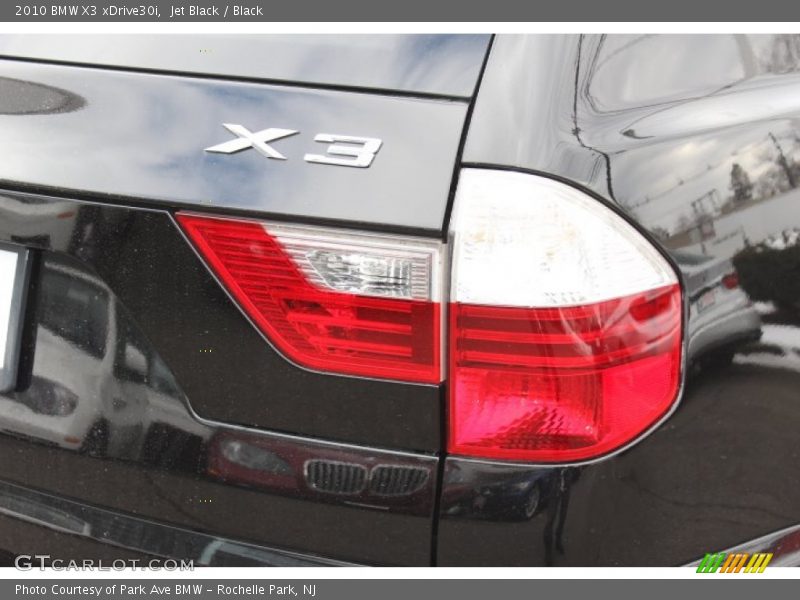 Jet Black / Black 2010 BMW X3 xDrive30i