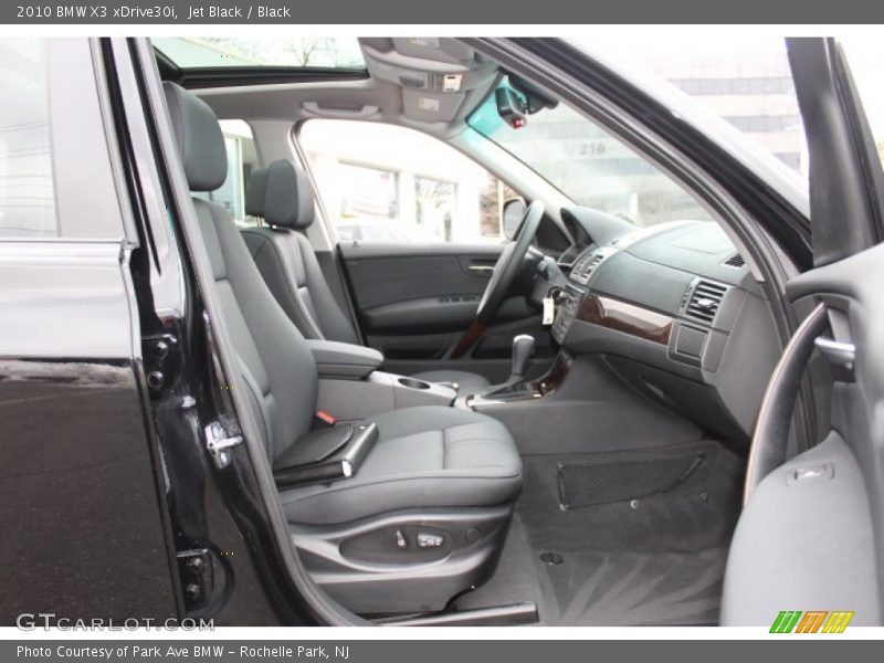 Jet Black / Black 2010 BMW X3 xDrive30i