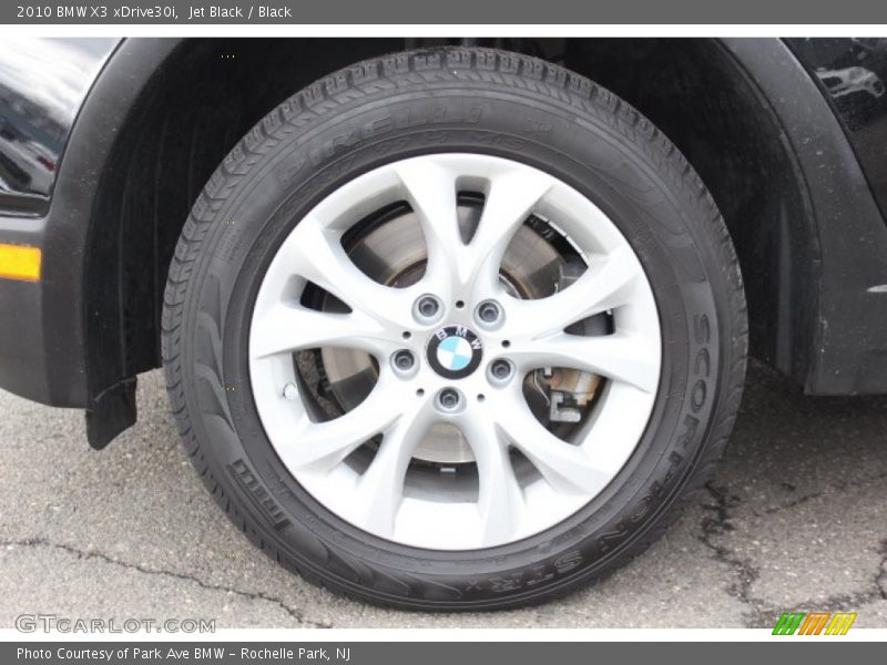 Jet Black / Black 2010 BMW X3 xDrive30i