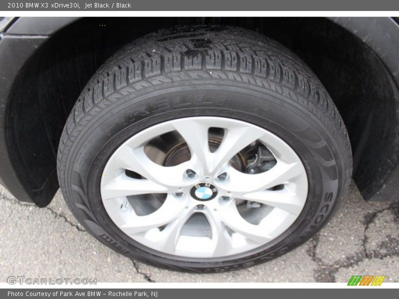 Jet Black / Black 2010 BMW X3 xDrive30i