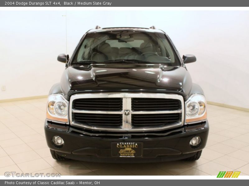 Black / Medium Slate Gray 2004 Dodge Durango SLT 4x4