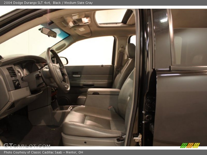 Black / Medium Slate Gray 2004 Dodge Durango SLT 4x4