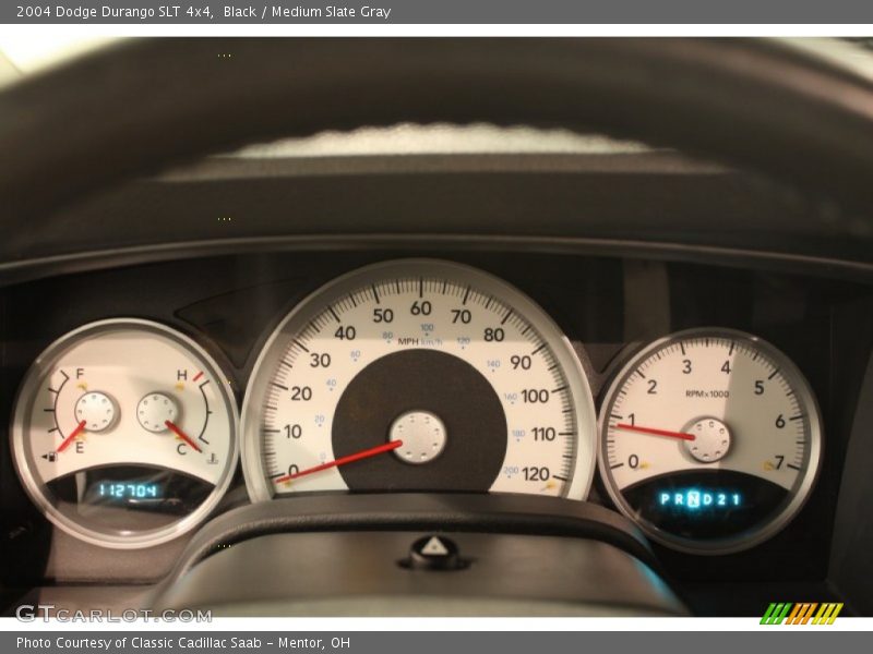 Black / Medium Slate Gray 2004 Dodge Durango SLT 4x4