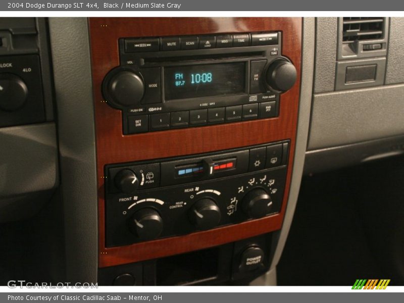 Black / Medium Slate Gray 2004 Dodge Durango SLT 4x4