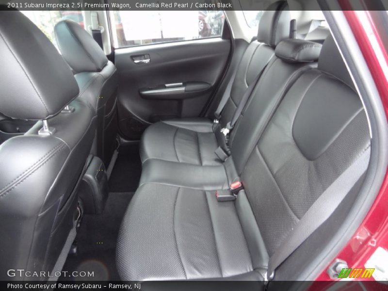 Camellia Red Pearl / Carbon Black 2011 Subaru Impreza 2.5i Premium Wagon
