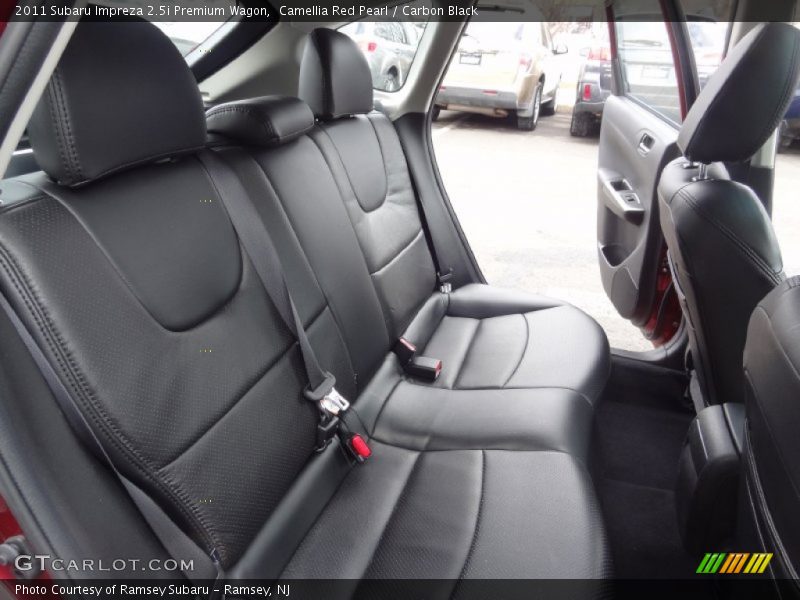 Camellia Red Pearl / Carbon Black 2011 Subaru Impreza 2.5i Premium Wagon