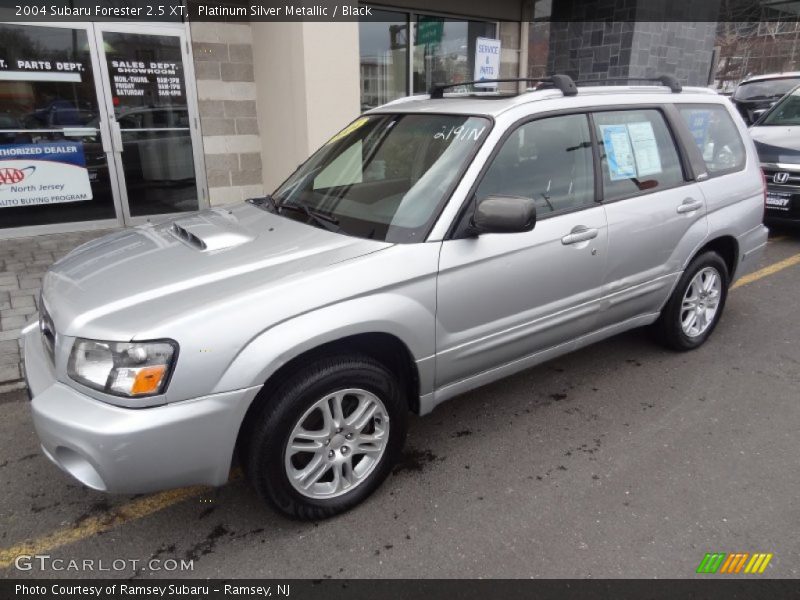 Platinum Silver Metallic / Black 2004 Subaru Forester 2.5 XT