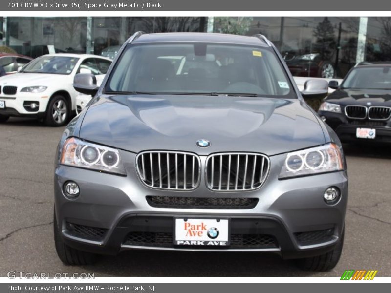 Space Gray Metallic / Black 2013 BMW X3 xDrive 35i