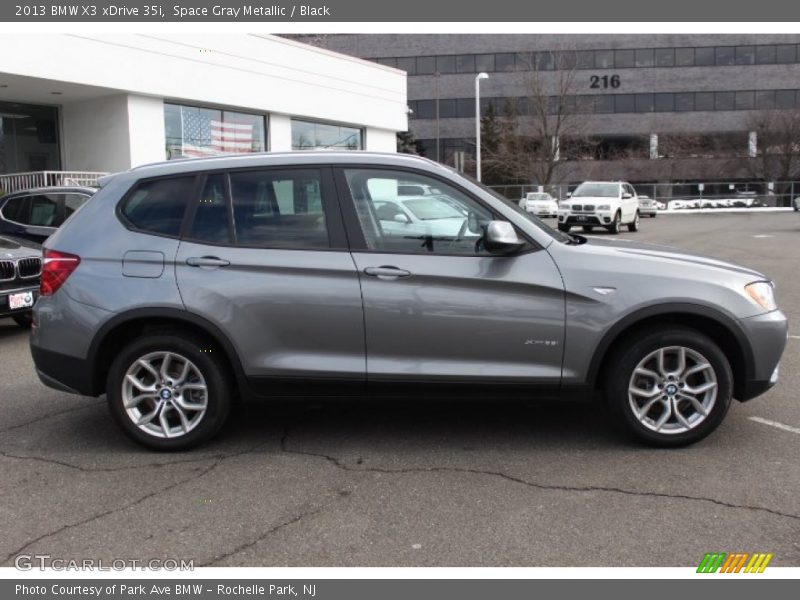 Space Gray Metallic / Black 2013 BMW X3 xDrive 35i