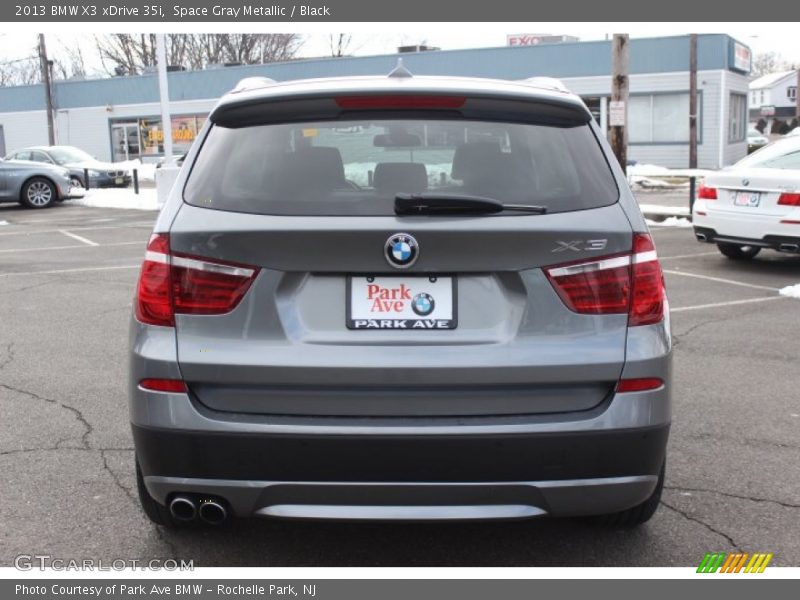 Space Gray Metallic / Black 2013 BMW X3 xDrive 35i