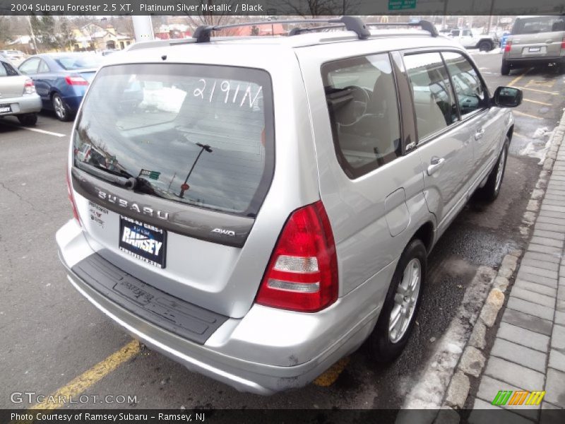 Platinum Silver Metallic / Black 2004 Subaru Forester 2.5 XT