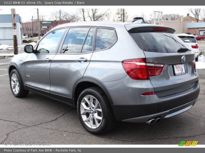 Space Gray Metallic / Black 2013 BMW X3 xDrive 35i