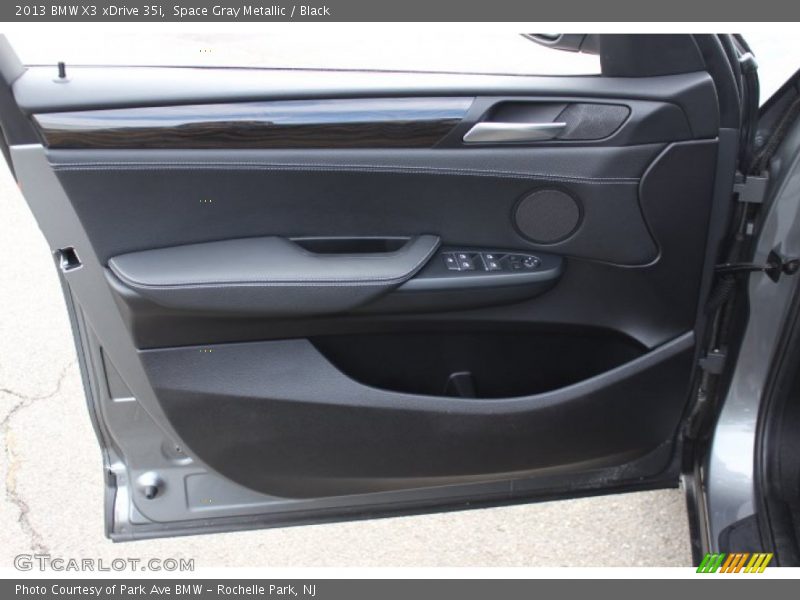 Space Gray Metallic / Black 2013 BMW X3 xDrive 35i
