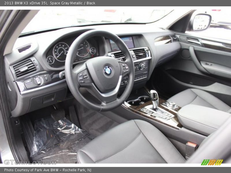 Space Gray Metallic / Black 2013 BMW X3 xDrive 35i