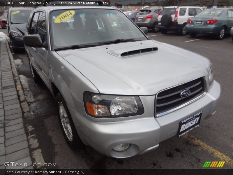 Platinum Silver Metallic / Black 2004 Subaru Forester 2.5 XT