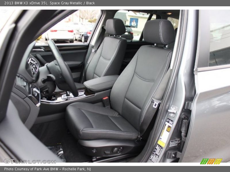 Space Gray Metallic / Black 2013 BMW X3 xDrive 35i