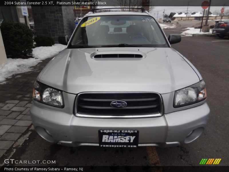 Platinum Silver Metallic / Black 2004 Subaru Forester 2.5 XT