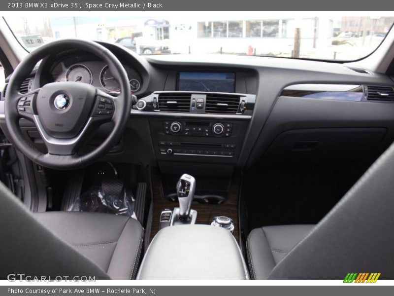 Space Gray Metallic / Black 2013 BMW X3 xDrive 35i