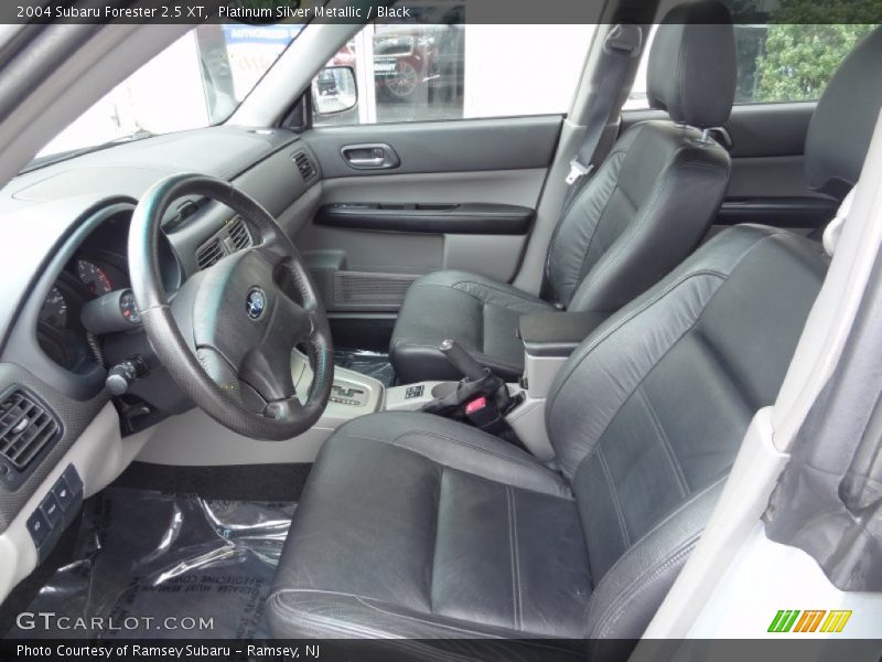 Platinum Silver Metallic / Black 2004 Subaru Forester 2.5 XT