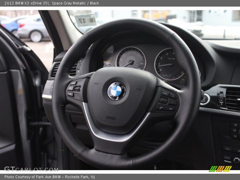 Space Gray Metallic / Black 2013 BMW X3 xDrive 35i