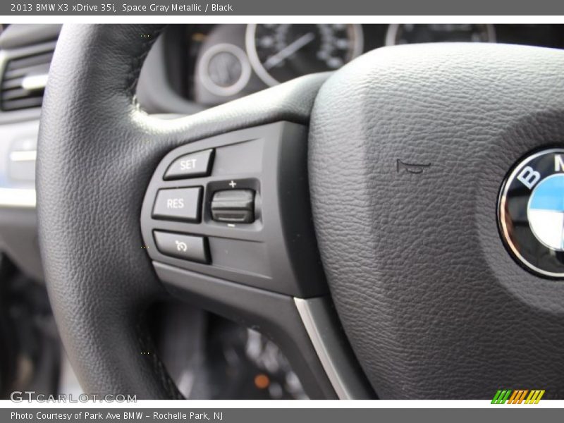 Space Gray Metallic / Black 2013 BMW X3 xDrive 35i