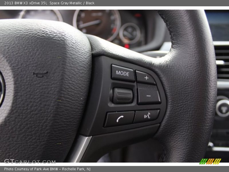 Space Gray Metallic / Black 2013 BMW X3 xDrive 35i