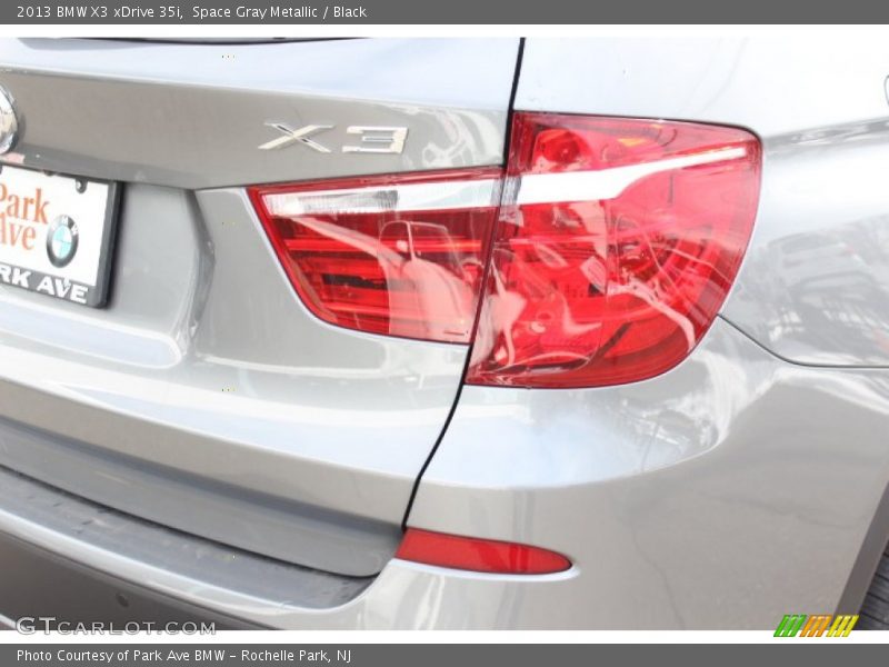 Space Gray Metallic / Black 2013 BMW X3 xDrive 35i