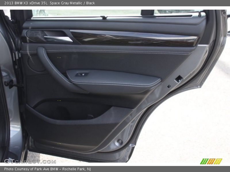 Space Gray Metallic / Black 2013 BMW X3 xDrive 35i