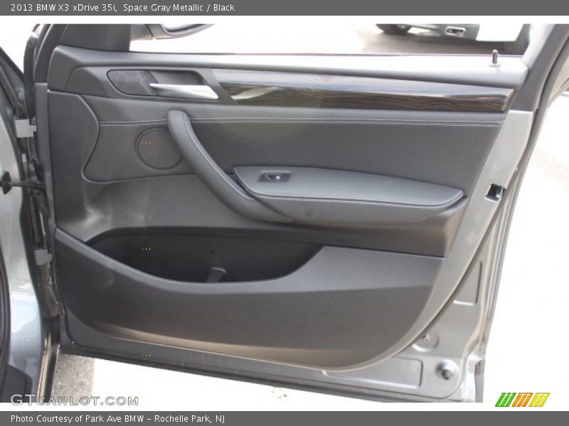 Space Gray Metallic / Black 2013 BMW X3 xDrive 35i