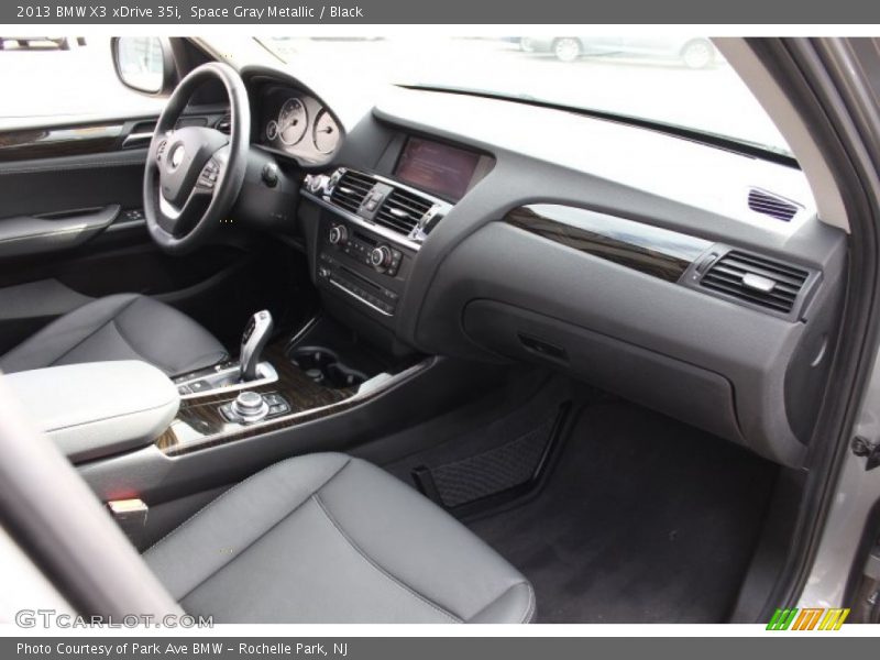 Space Gray Metallic / Black 2013 BMW X3 xDrive 35i