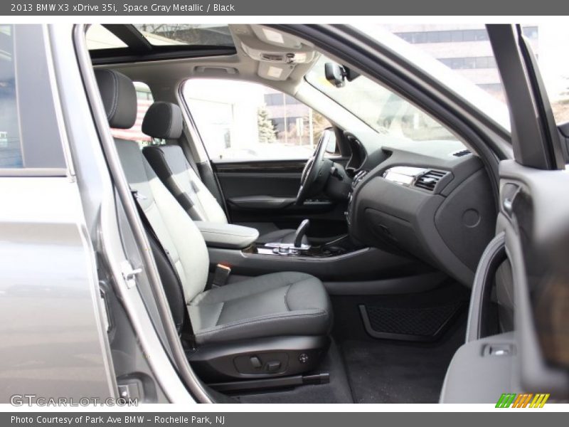Space Gray Metallic / Black 2013 BMW X3 xDrive 35i