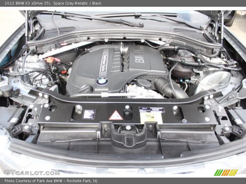 Space Gray Metallic / Black 2013 BMW X3 xDrive 35i