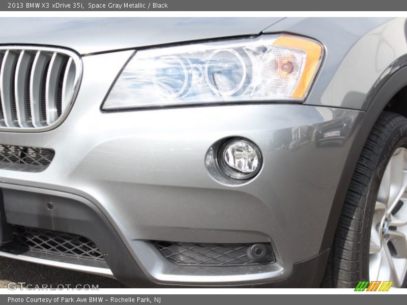 Space Gray Metallic / Black 2013 BMW X3 xDrive 35i
