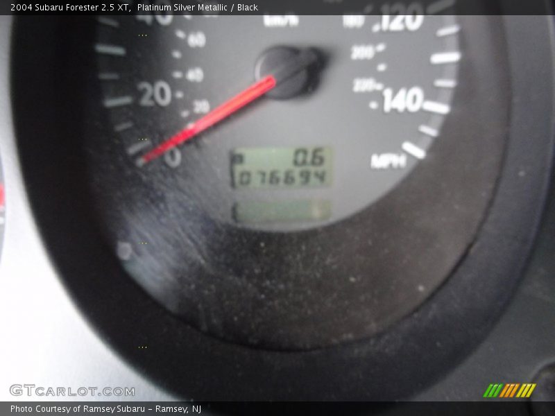 Platinum Silver Metallic / Black 2004 Subaru Forester 2.5 XT