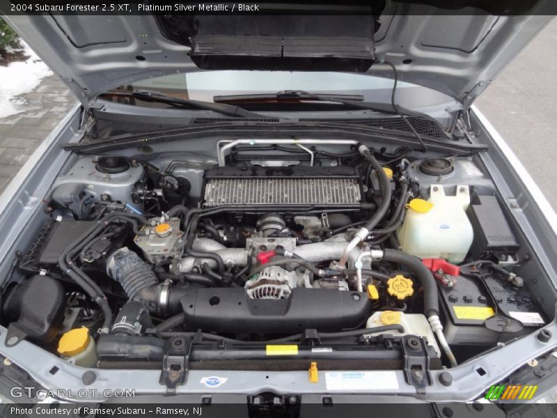 Platinum Silver Metallic / Black 2004 Subaru Forester 2.5 XT