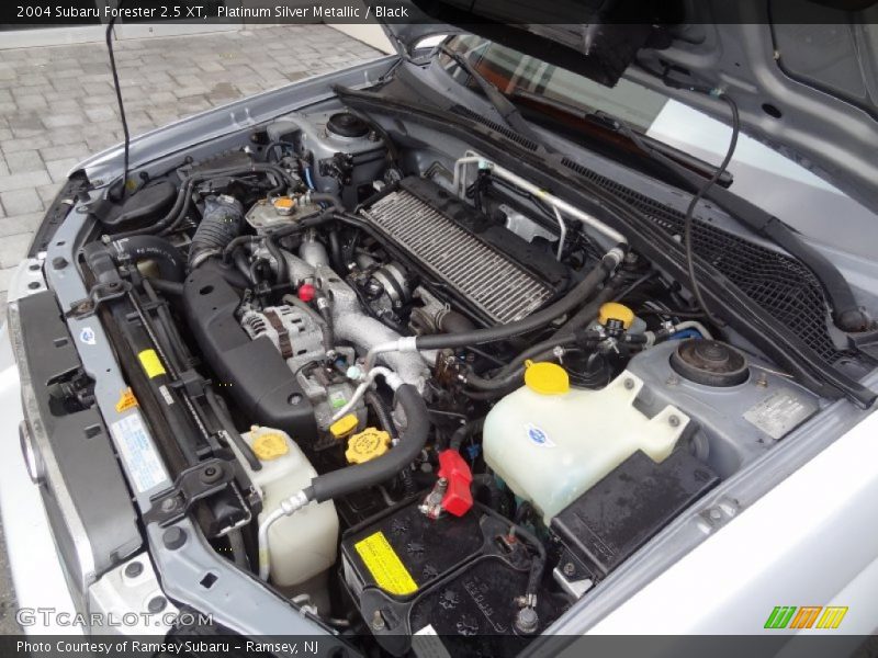 Platinum Silver Metallic / Black 2004 Subaru Forester 2.5 XT