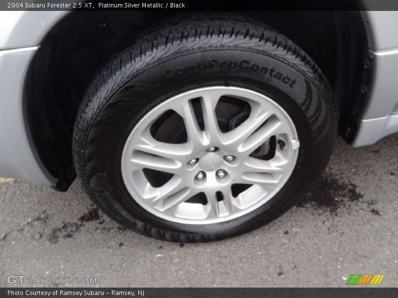 Platinum Silver Metallic / Black 2004 Subaru Forester 2.5 XT