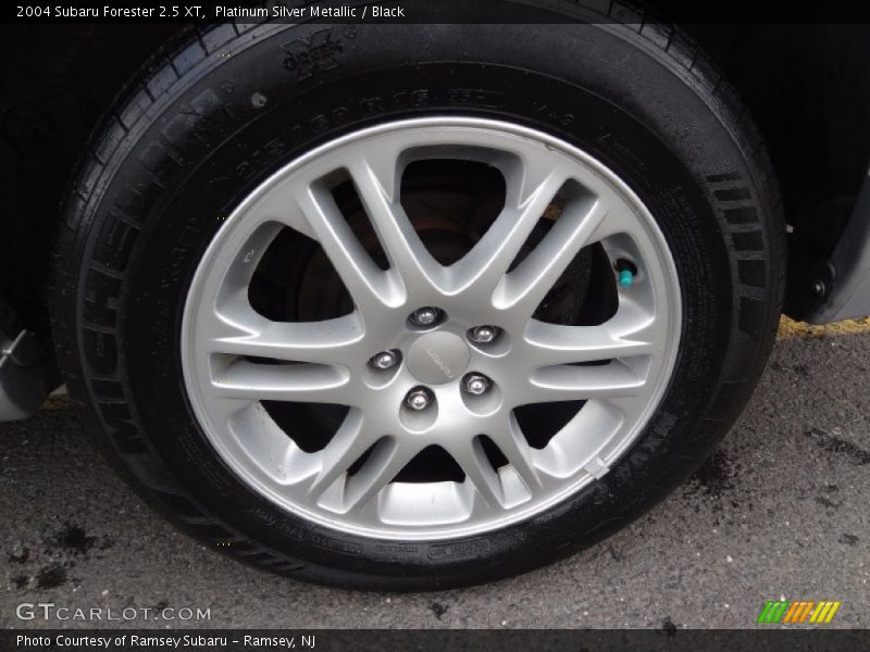 Platinum Silver Metallic / Black 2004 Subaru Forester 2.5 XT