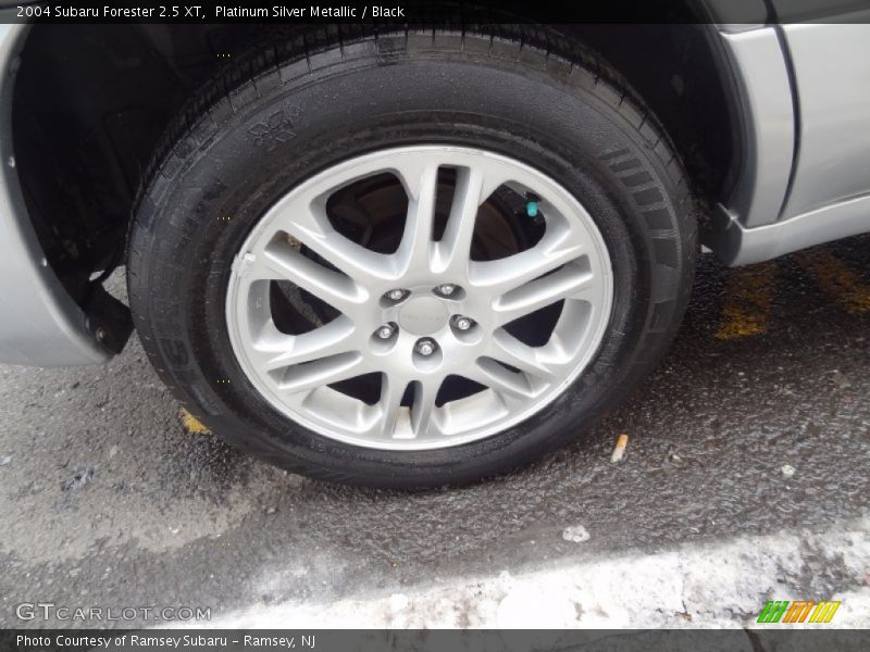 Platinum Silver Metallic / Black 2004 Subaru Forester 2.5 XT