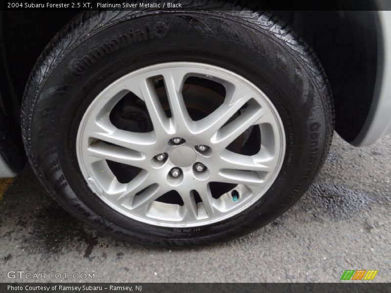 Platinum Silver Metallic / Black 2004 Subaru Forester 2.5 XT