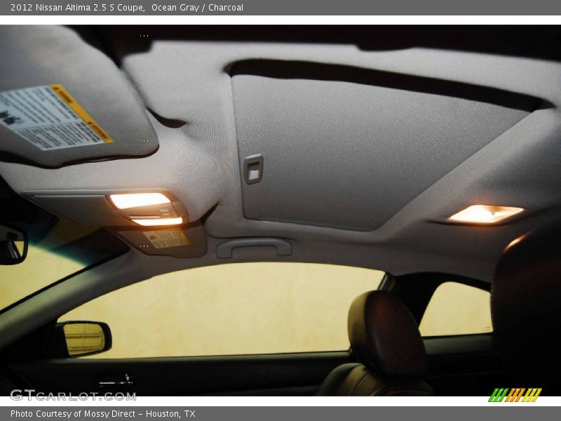 Ocean Gray / Charcoal 2012 Nissan Altima 2.5 S Coupe