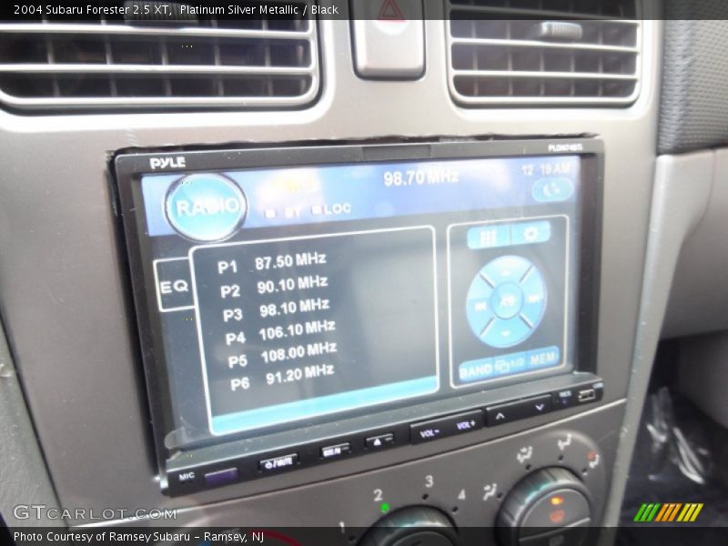 Platinum Silver Metallic / Black 2004 Subaru Forester 2.5 XT