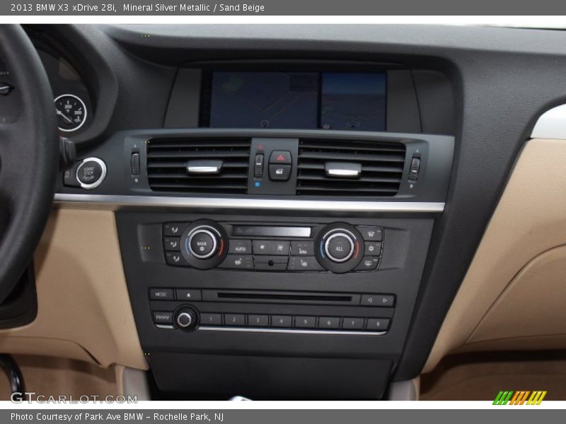 Mineral Silver Metallic / Sand Beige 2013 BMW X3 xDrive 28i