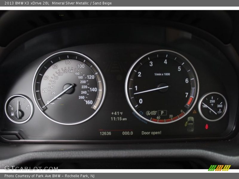 Mineral Silver Metallic / Sand Beige 2013 BMW X3 xDrive 28i