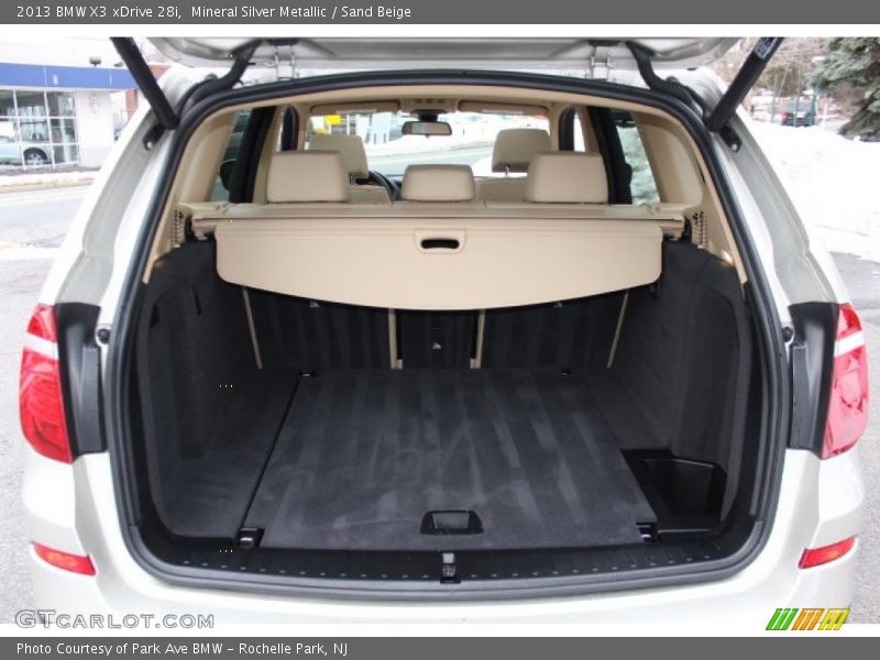 Mineral Silver Metallic / Sand Beige 2013 BMW X3 xDrive 28i