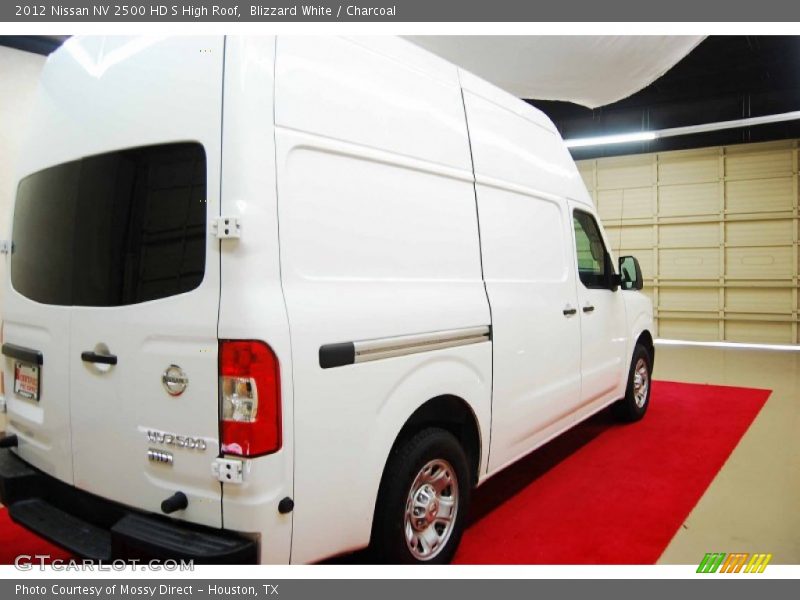 Blizzard White / Charcoal 2012 Nissan NV 2500 HD S High Roof