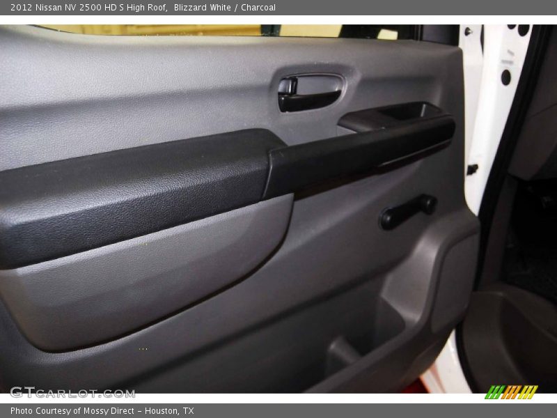 Blizzard White / Charcoal 2012 Nissan NV 2500 HD S High Roof