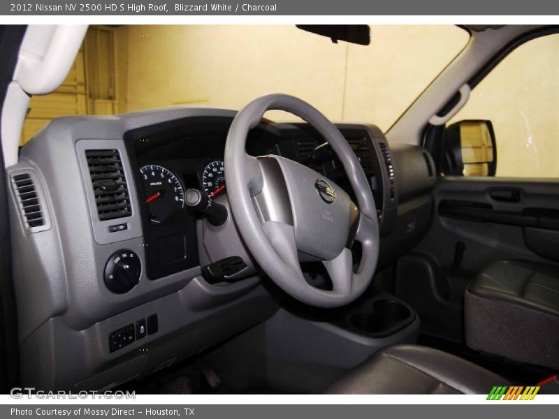 Blizzard White / Charcoal 2012 Nissan NV 2500 HD S High Roof
