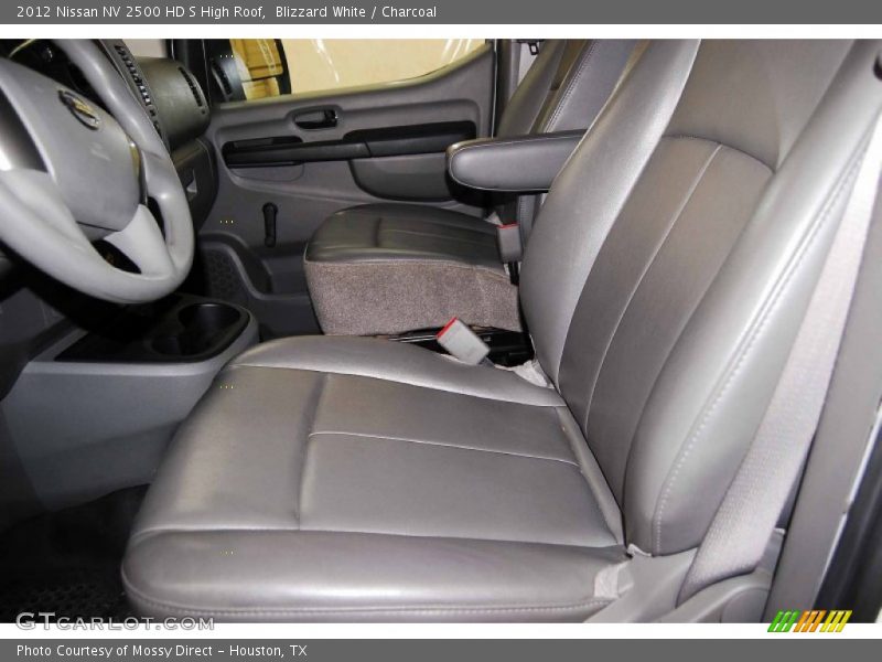 Blizzard White / Charcoal 2012 Nissan NV 2500 HD S High Roof